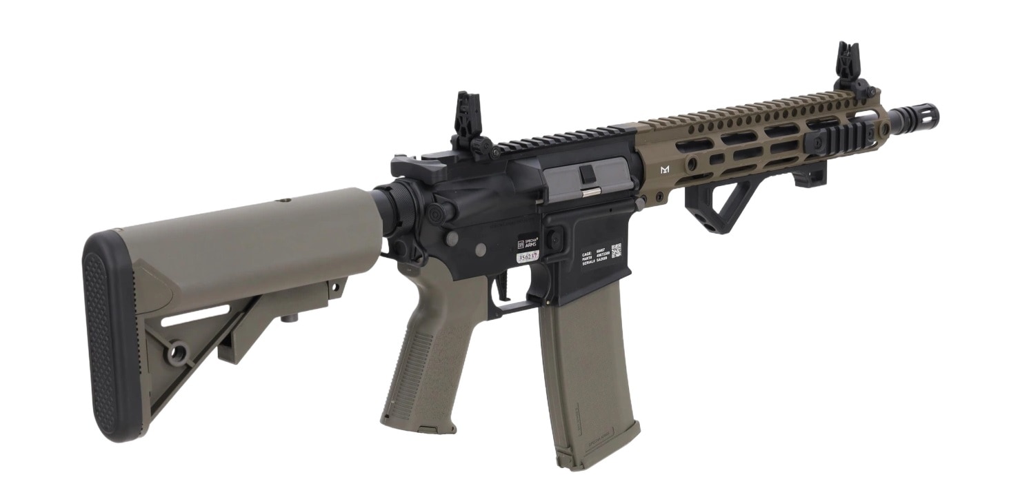 Karabinek szturmowy AEG Specna Arms SA-P20 Prime Aster II ETU BLDC - Olive