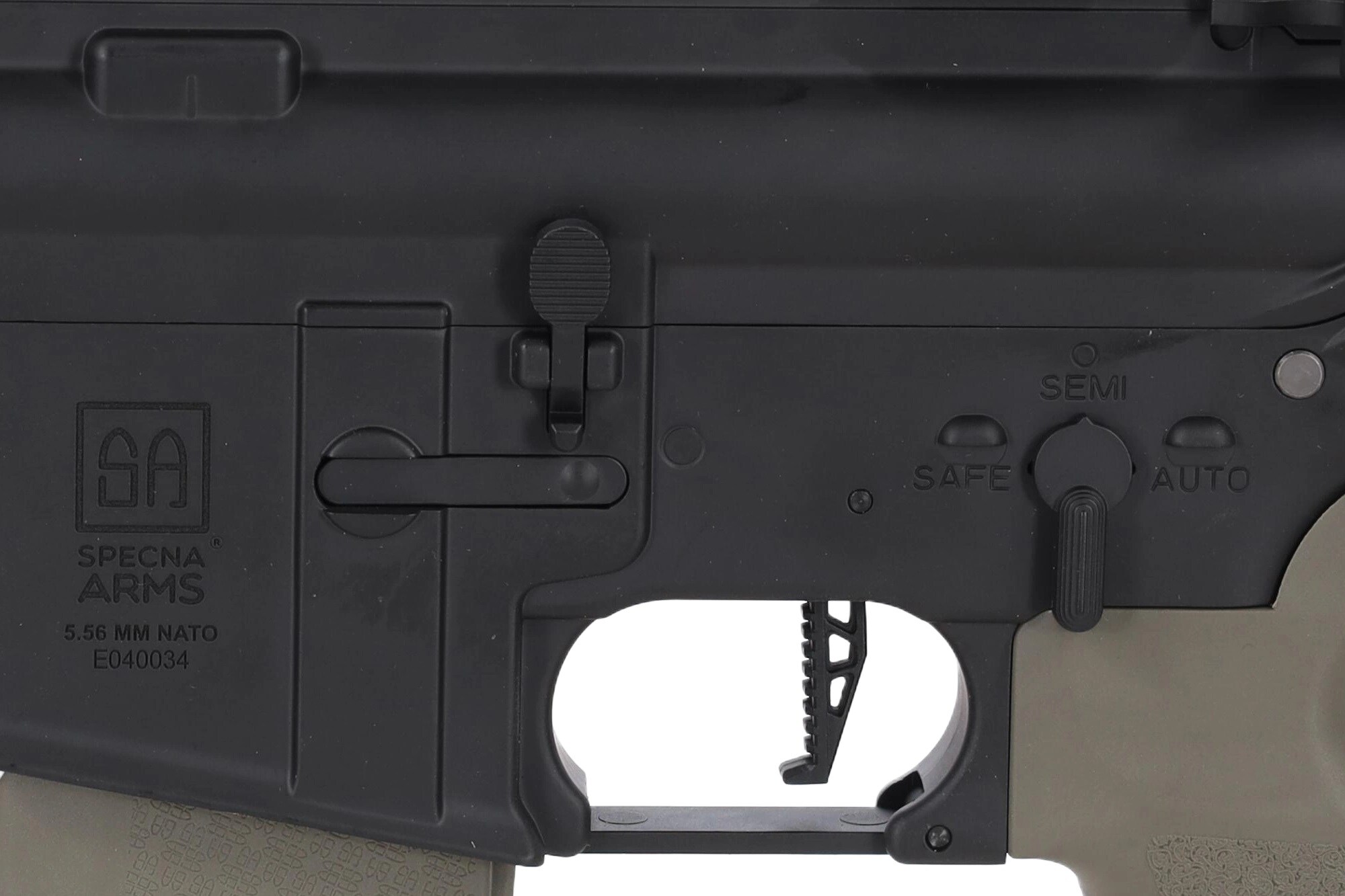 Karabinek szturmowy AEG Specna Arms SA-P20 Prime Aster II ETU BLDC - Olive