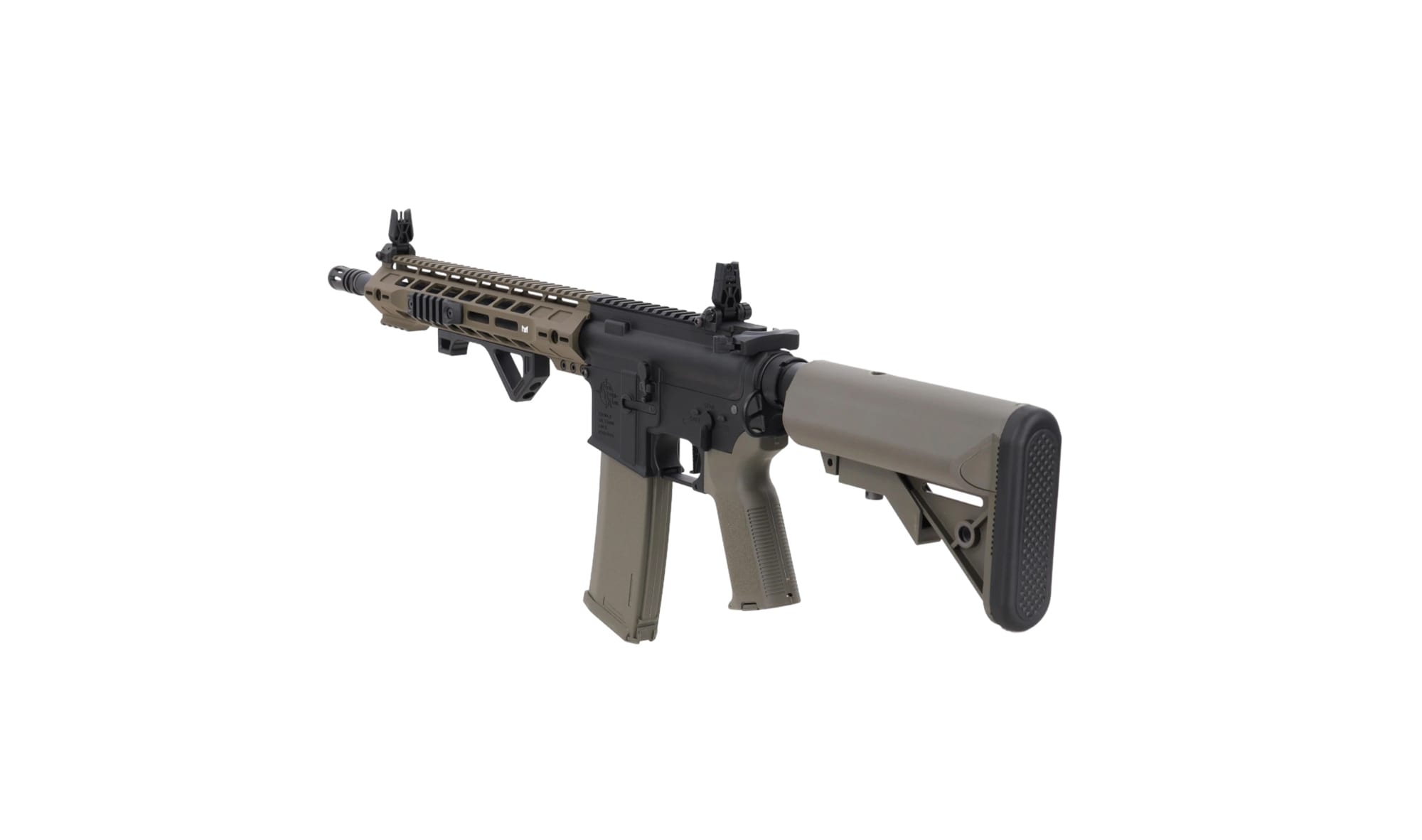 Karabinek szturmowy AEG Specna Arms RRA SA-P14 Prime Aster II ETU BLDC - Olive