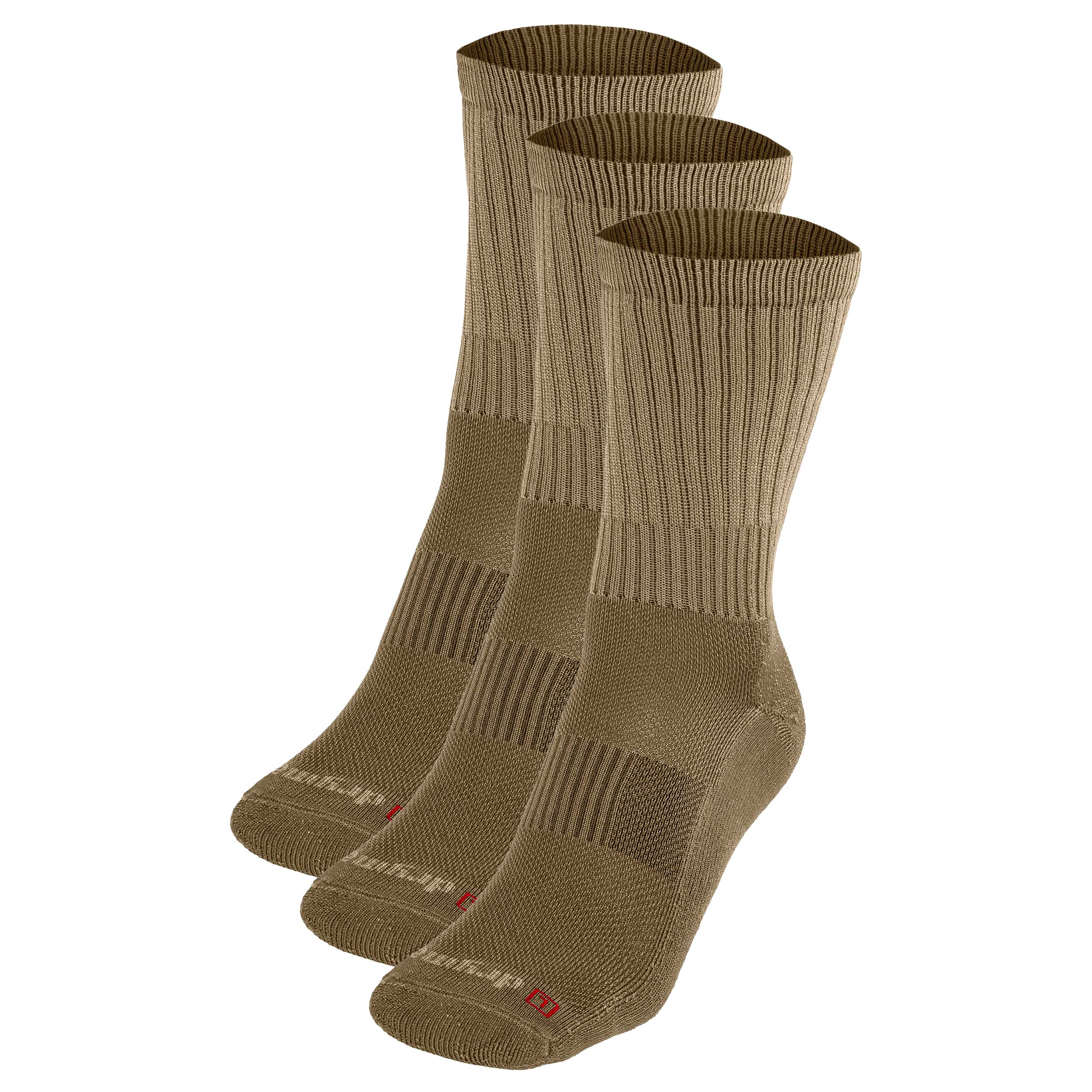 Skarpety Drymax Active Duty Crew 3 pary - Coyote Brown