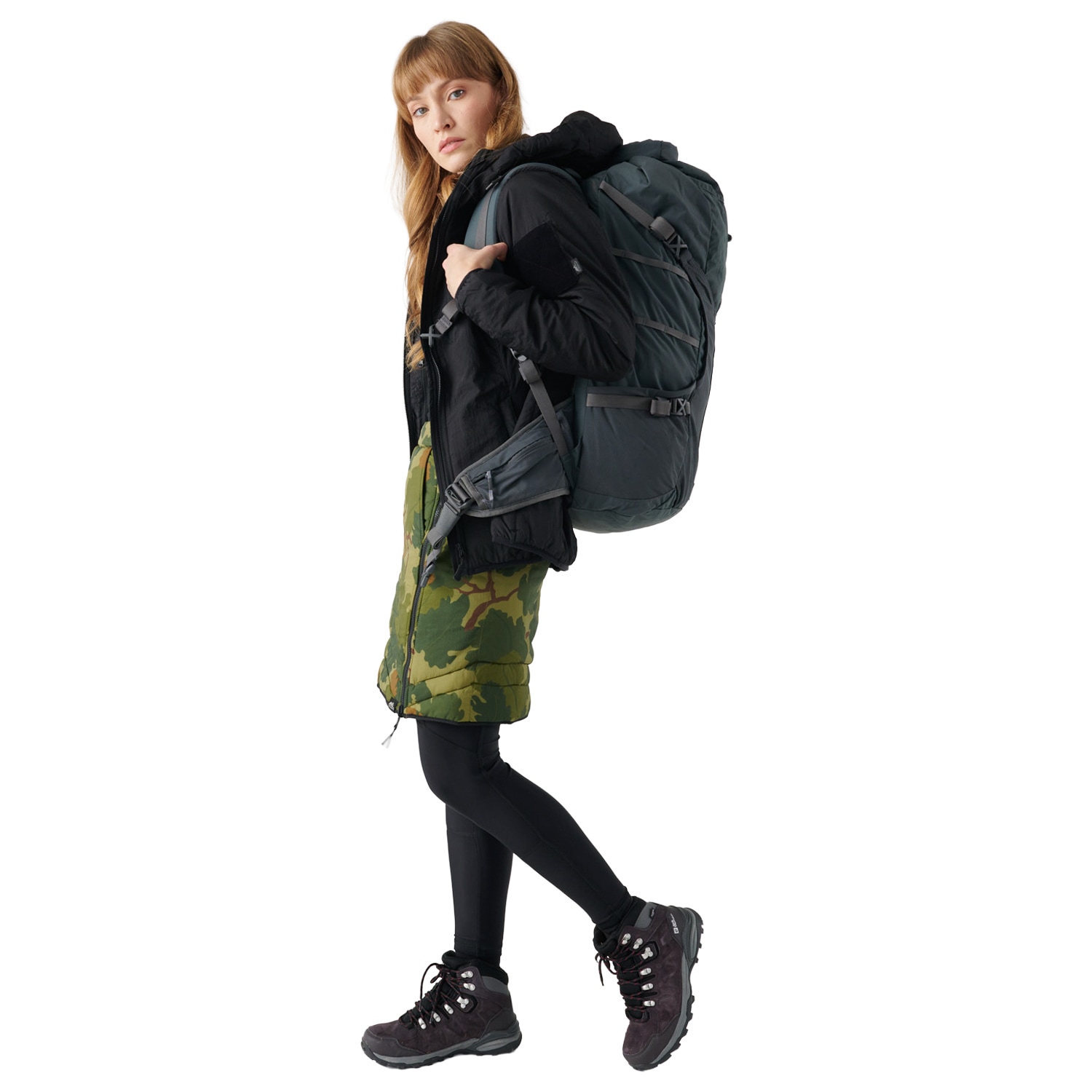 Spódnica dwustronna Helikon Yupik WindPack - Mitchell Camo Leaf