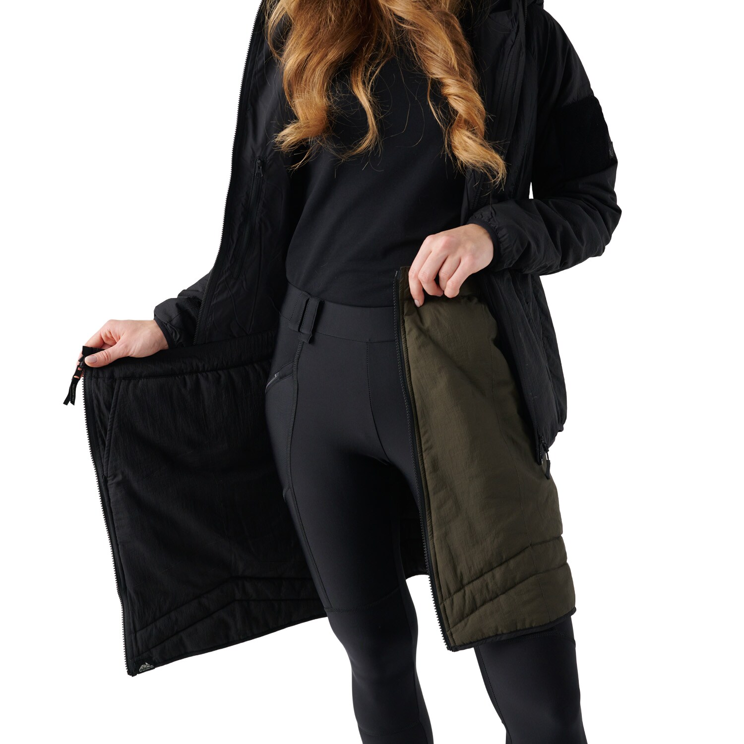 Spódnica dwustronna Helikon Yupik WindPack - Taiga Green