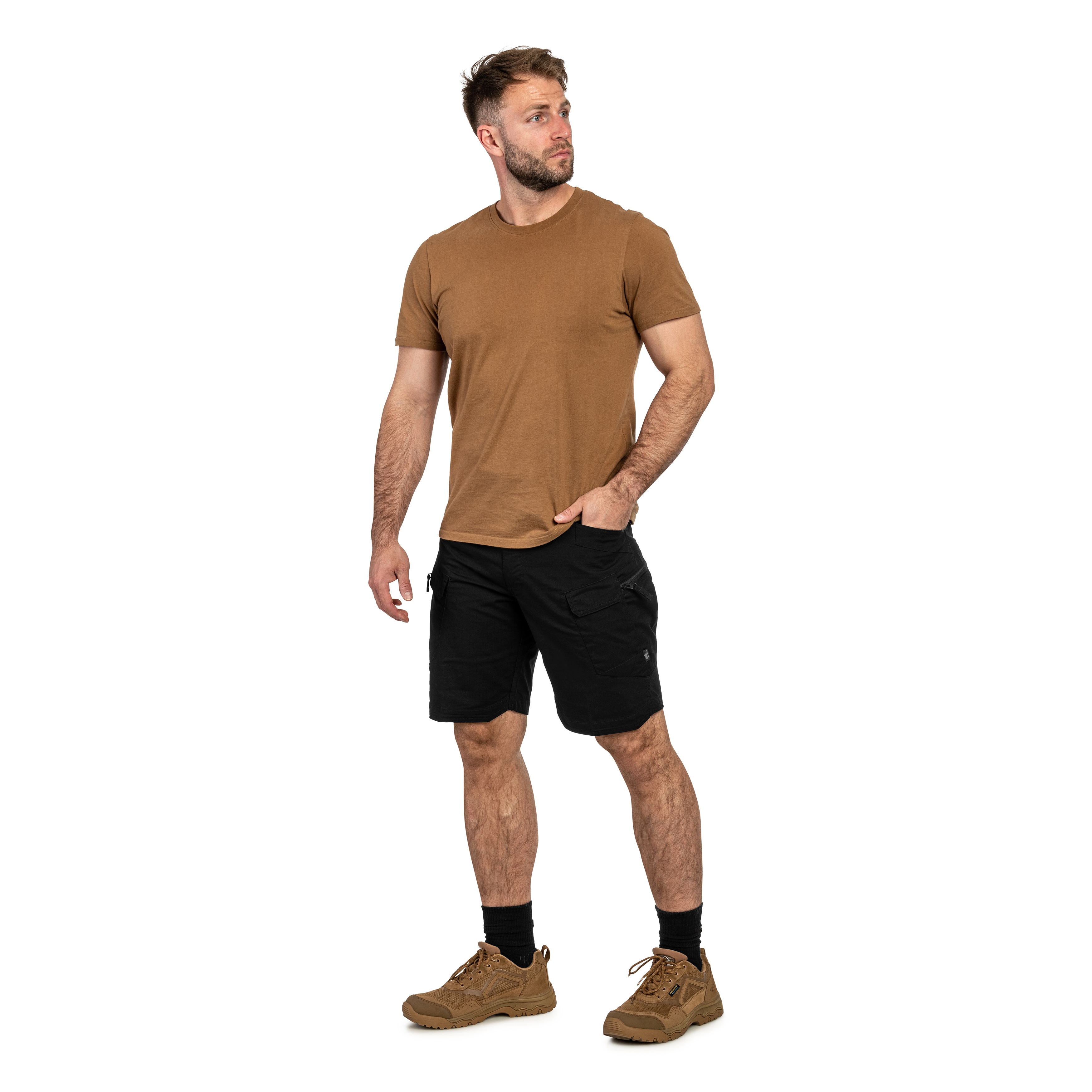 Szorty Helikon-Tex UTS PolyCotton Stretch Rip-Stop 8,5'' - Black