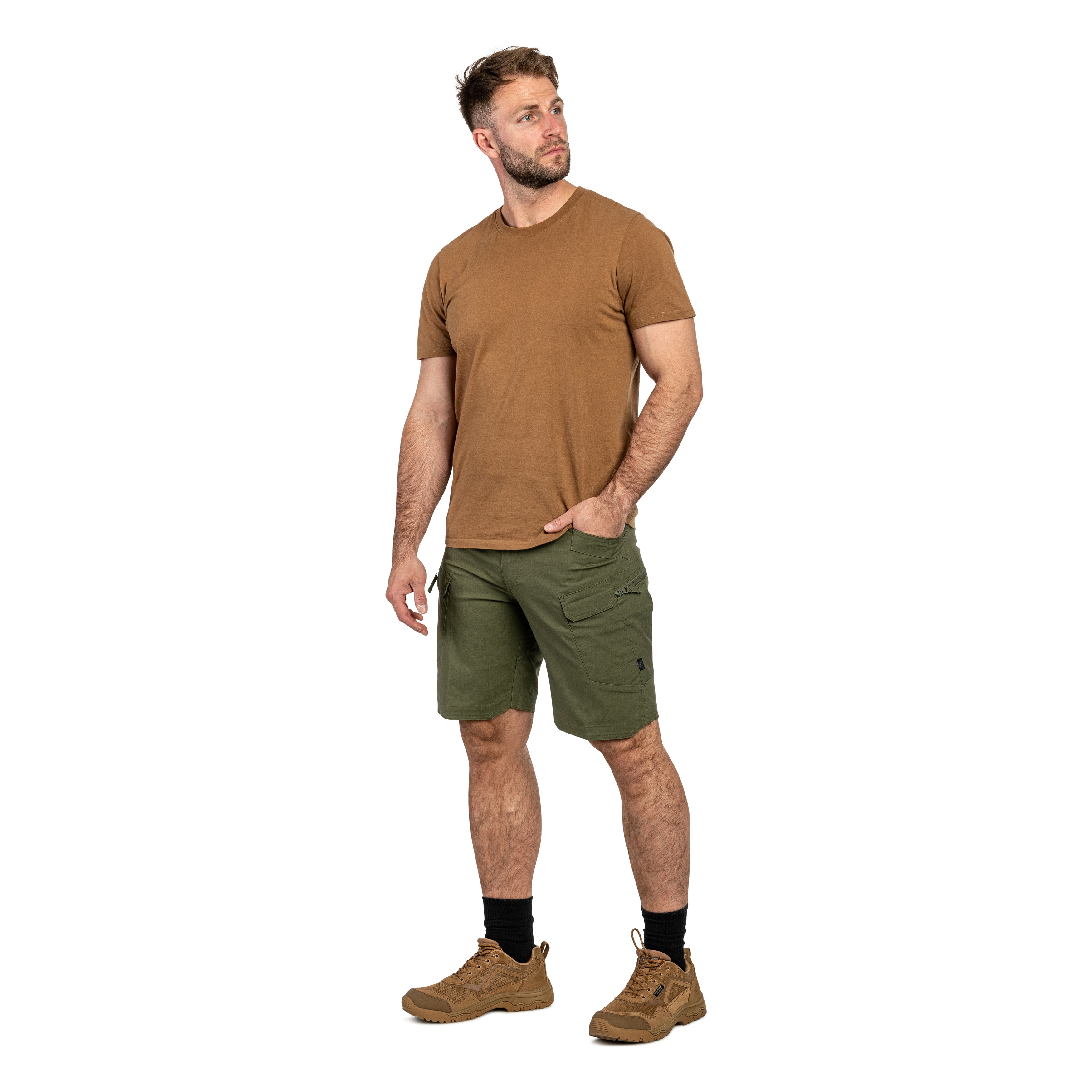 Szorty Helikon-Tex UTS PolyCotton Stretch Rip-Stop 8.5'' - Olive Green