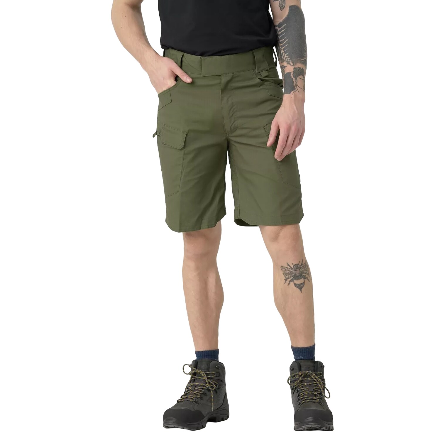 Szorty Helikon UTS PolyCotton Stretch Rip-Stop 8.5'' - Olive Green