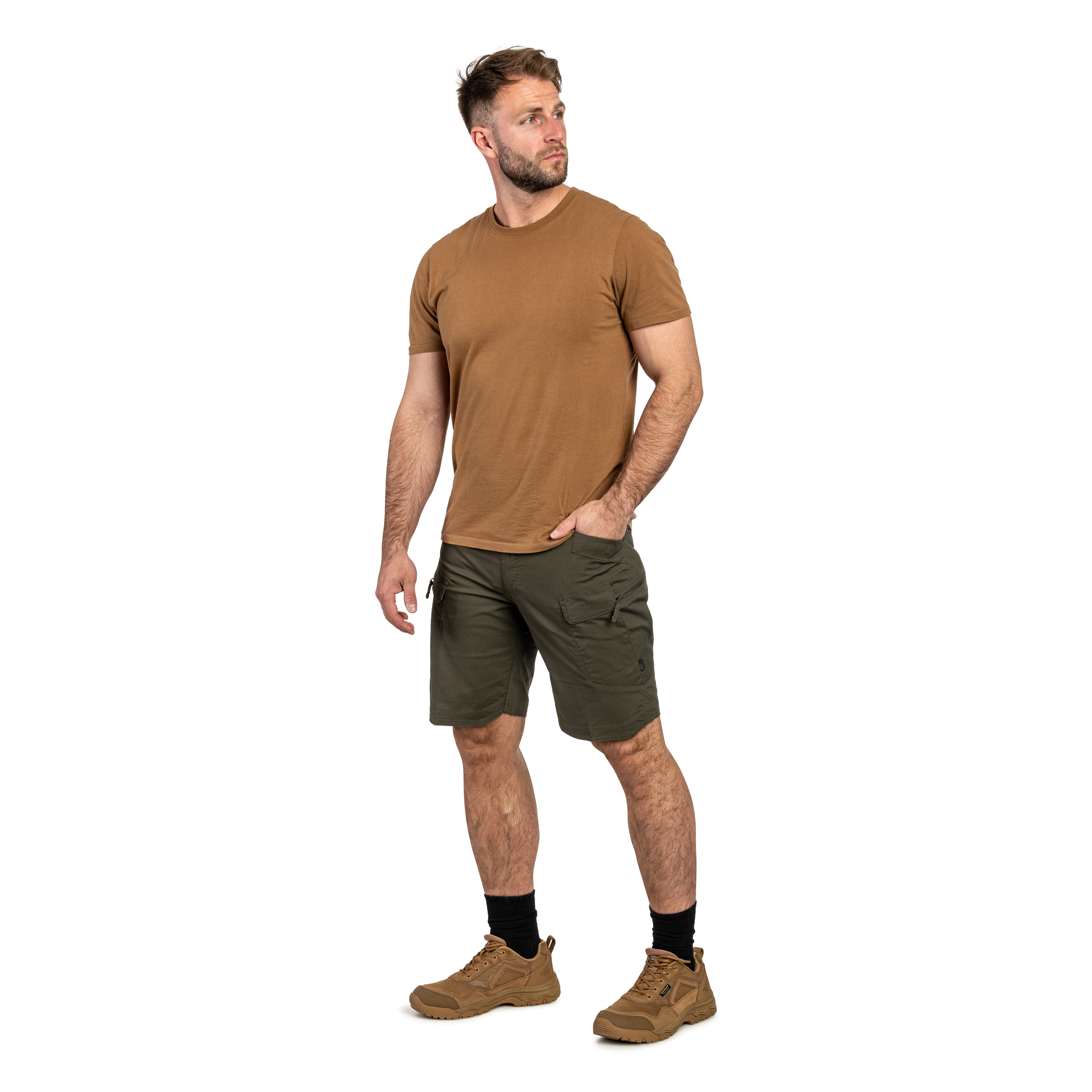 Szorty Helikon-Tex UTS PolyCotton Stretch Rip-Stop 8,5'' - Taiga Green