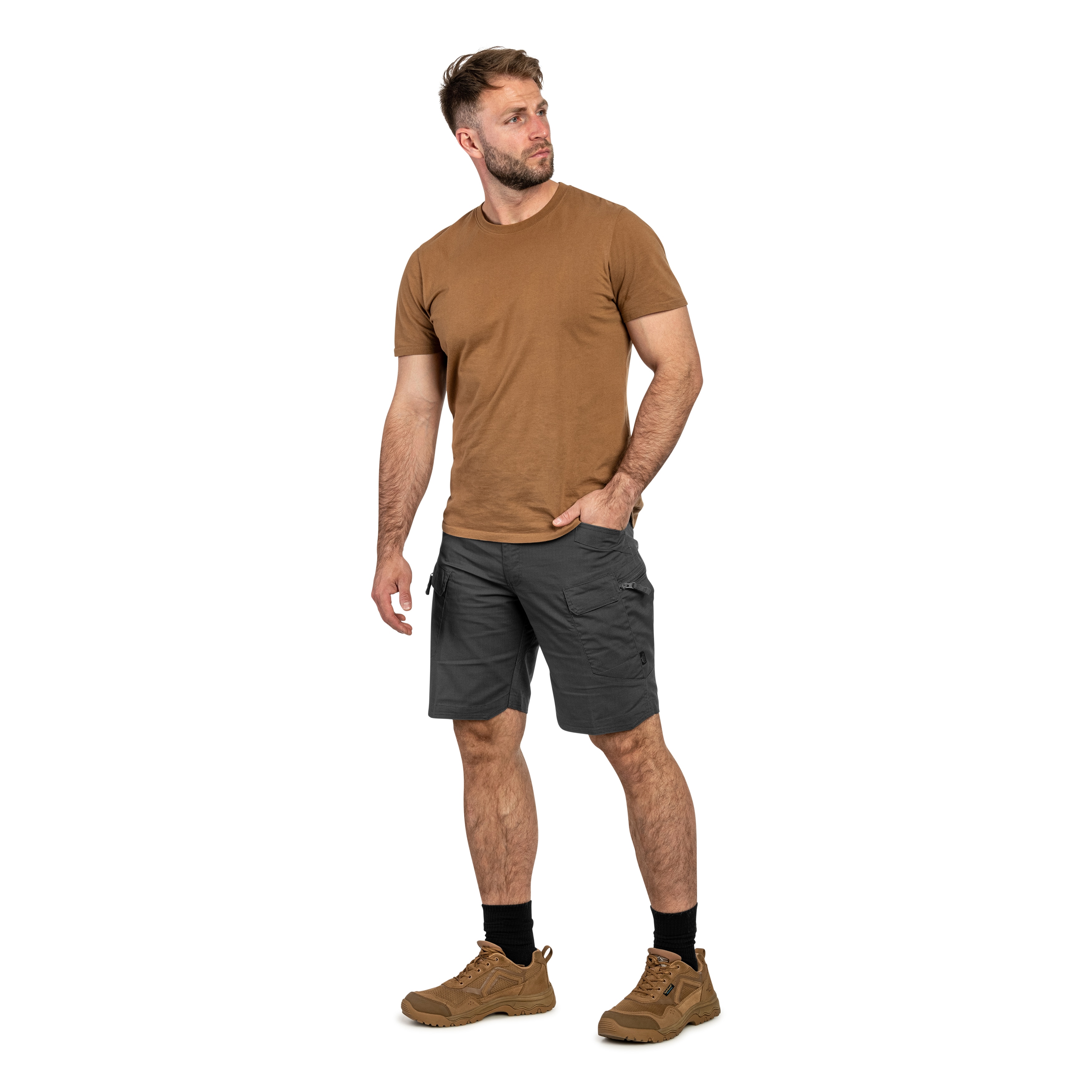Szorty Helikon-Tex UTS PolyCotton Stretch Rip-Stop 8,5'' - Shadow Grey