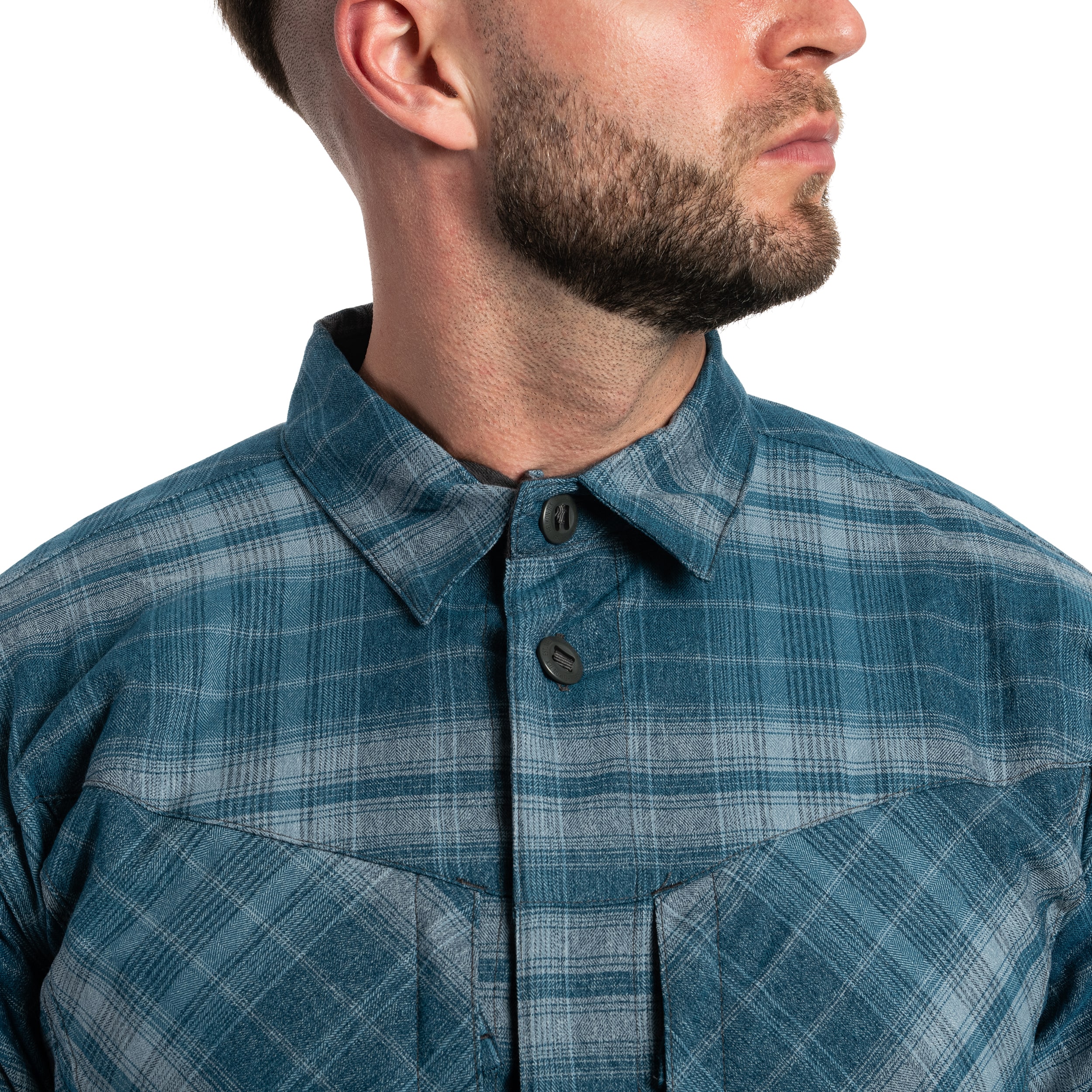 Koszula Helikon-Tex MBDU Nylon Polyester Blend - Western Blue Plaid