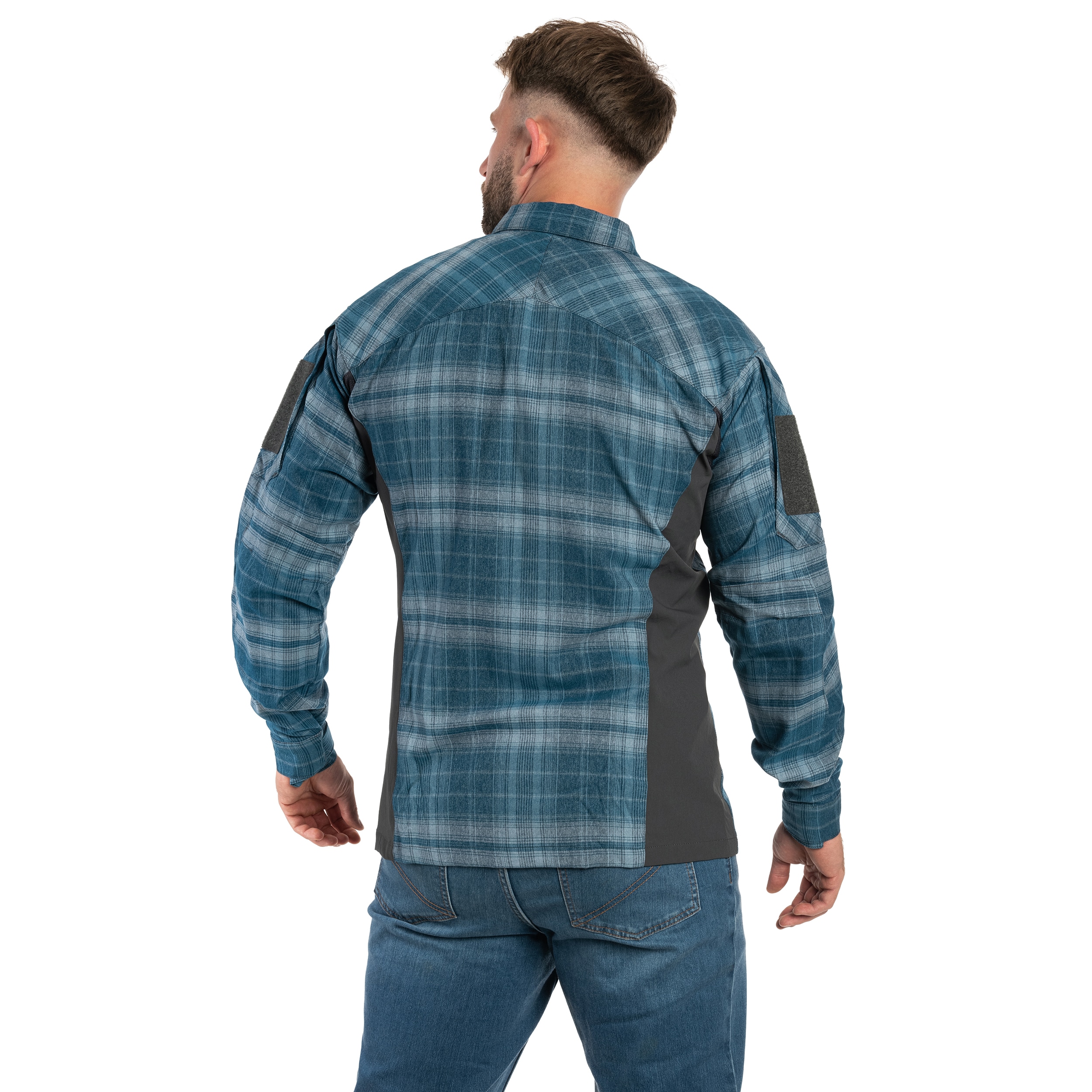 Koszula Helikon-Tex MBDU Nylon Polyester Blend - Western Blue Plaid