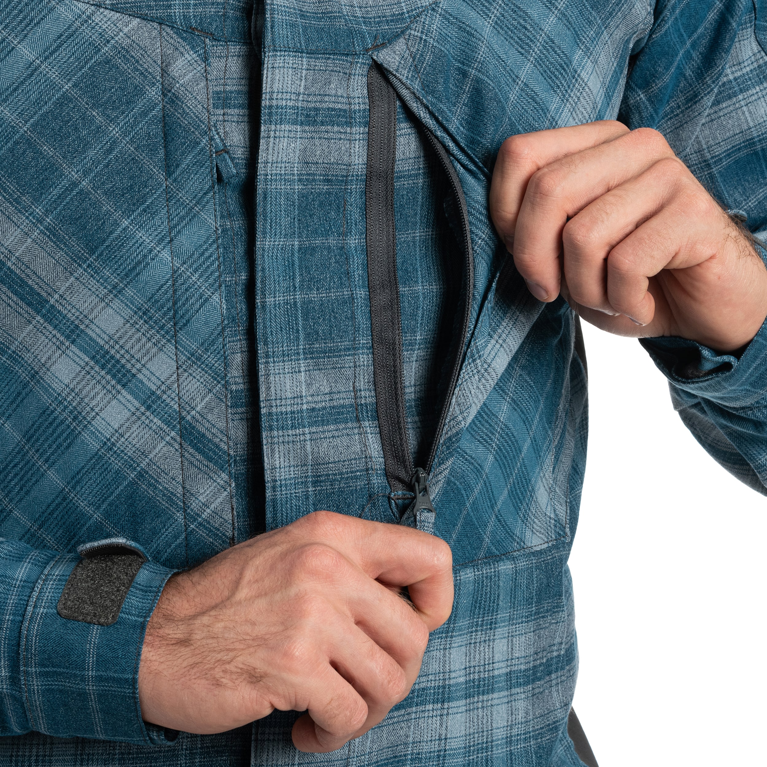 Koszula Helikon-Tex MBDU Nylon Polyester Blend - Western Blue Plaid