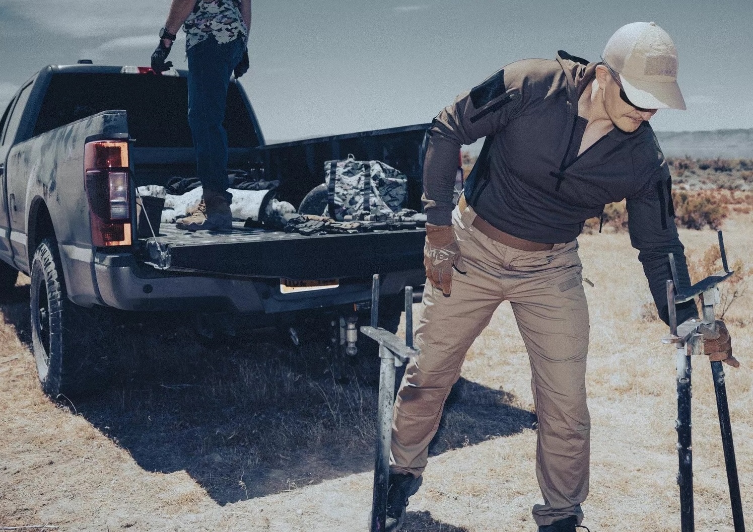 Czapka z daszkiem Helikon-Tex Technical Trucker Cap - Khaki