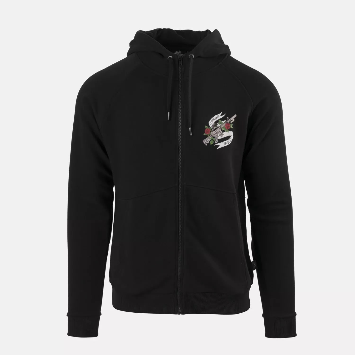 Bluza Helikon Full-Zip Come And Take It Hoodie - Black