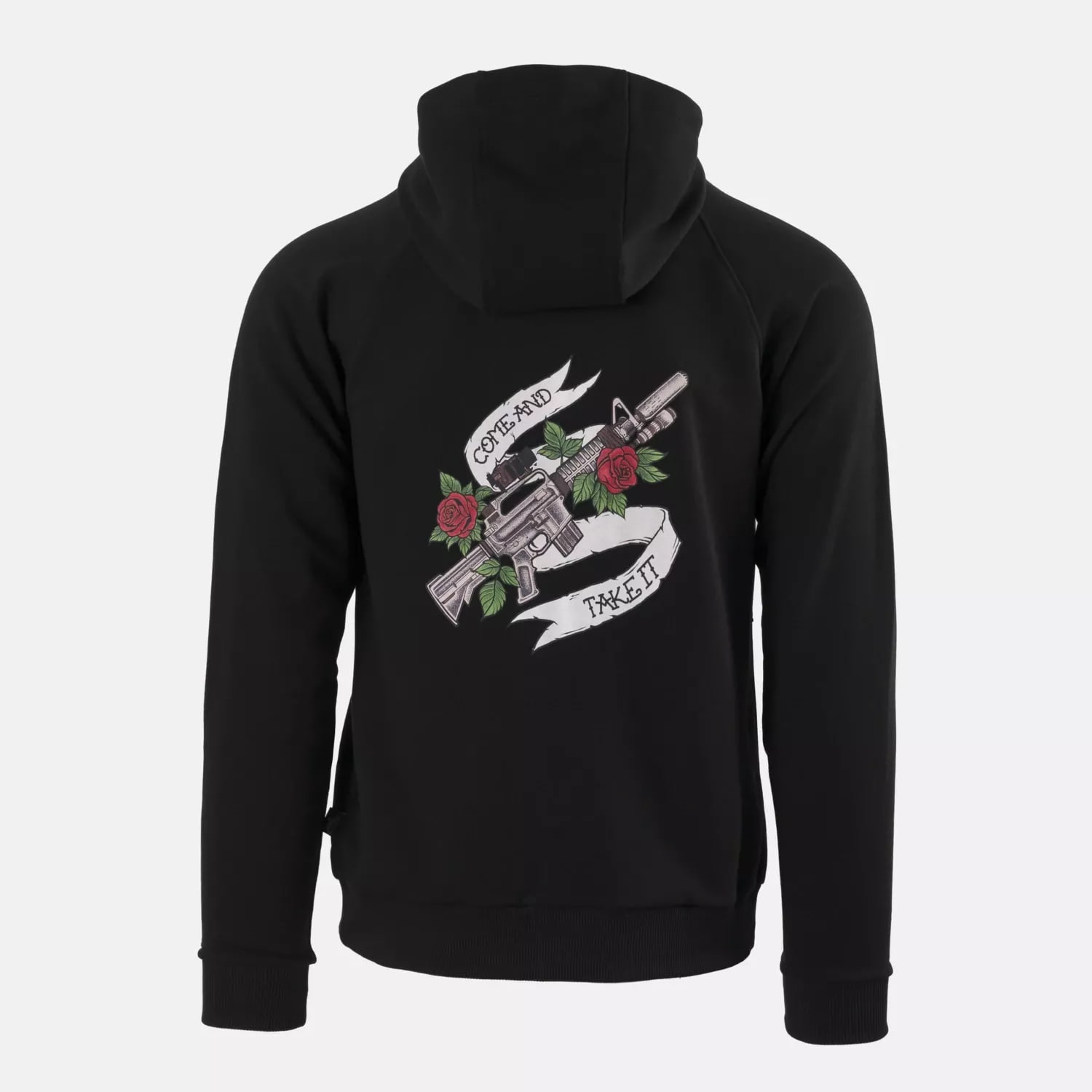 Bluza Helikon Full-Zip Come And Take It Hoodie - Black