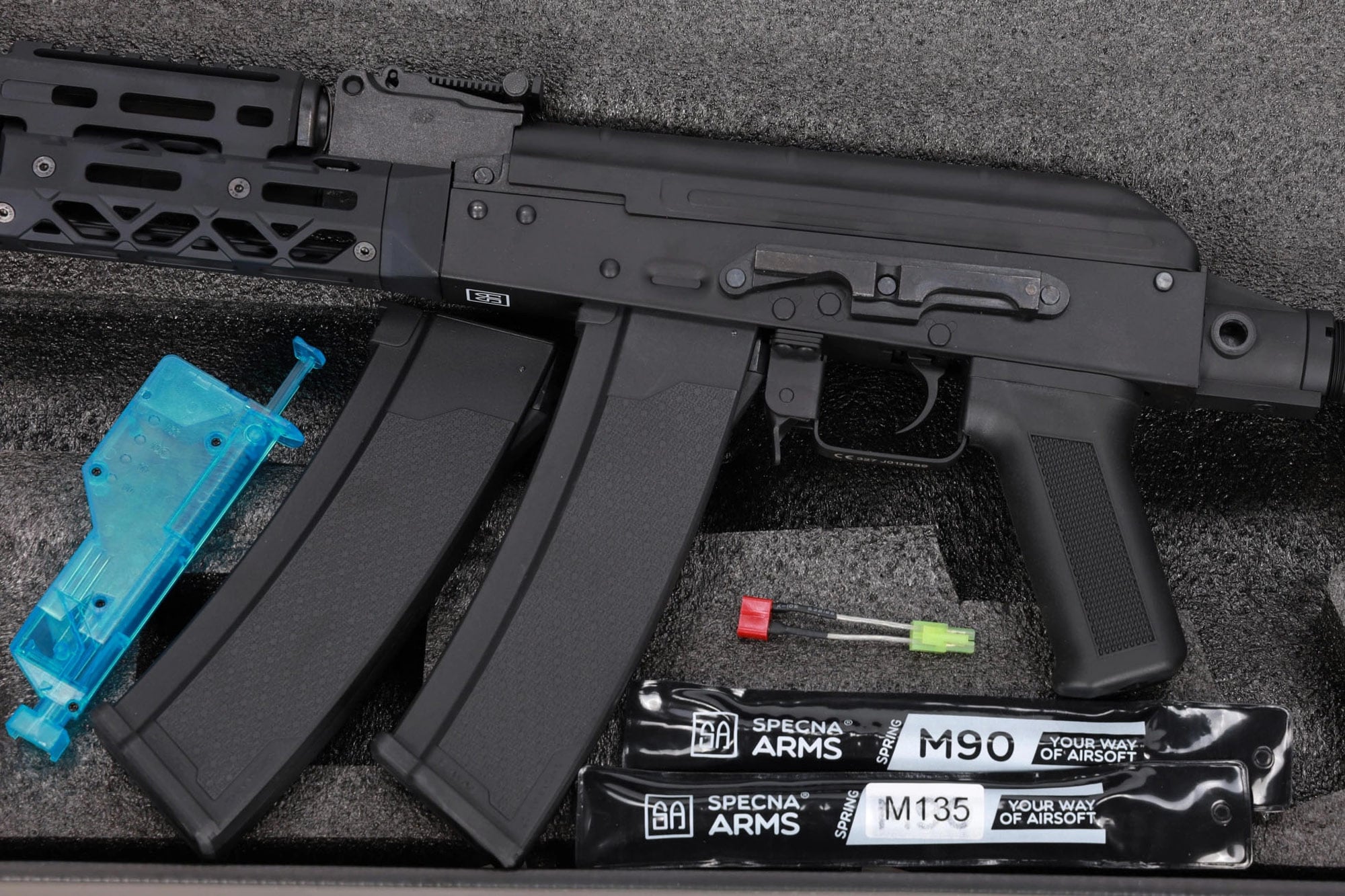 Karabinek szturmowy AEG Specna Arms X KPYK SA-P14 Prime Aster II ETU BLDC - Black