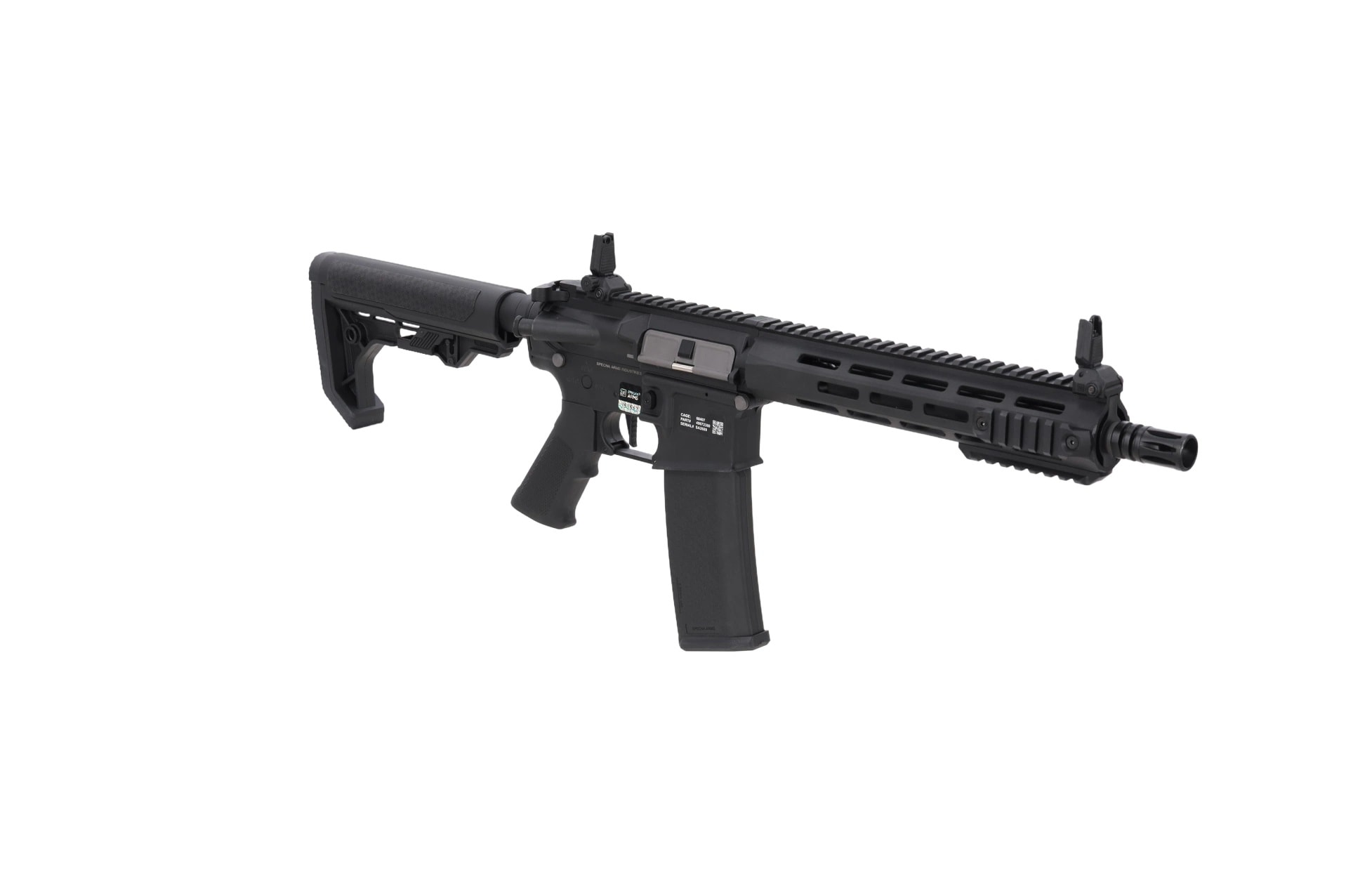 Karabinek szturmowy AEG Specna Arms SA-F03 FLEX Light Ops Stock HAL ETU Gen.2 - Black