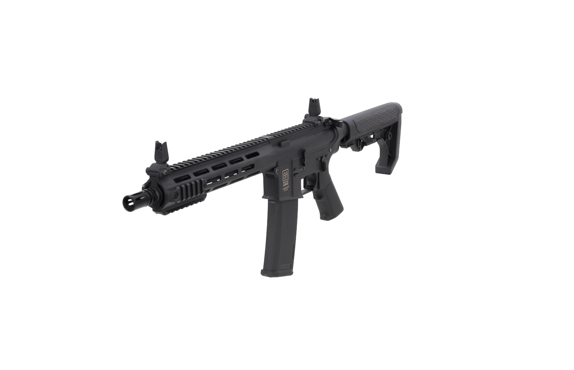 Karabinek szturmowy AEG Specna Arms SA-F03 FLEX Light Ops Stock HAL ETU Gen.2 - Black