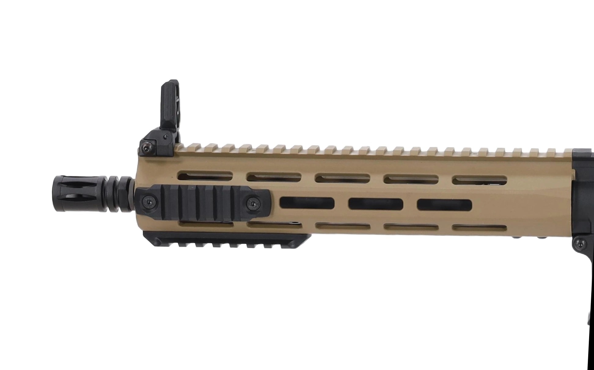 Karabinek szturmowy AEG Specna Arms SA-F03 FLEX Light Ops Stock HAL ETU Gen.2 - Half-Tan