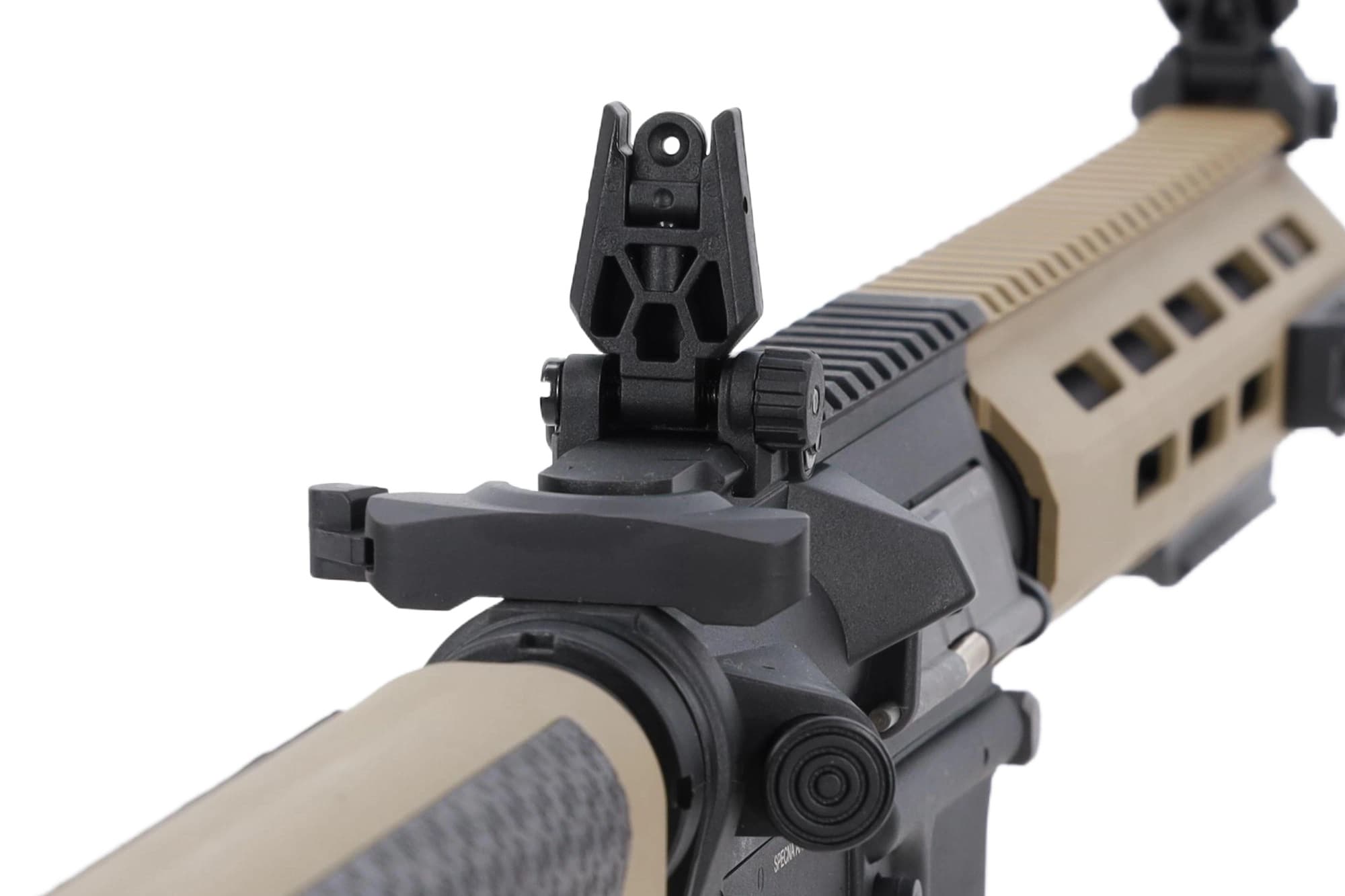 Karabinek szturmowy AEG Specna Arms SA-F03 FLEX Light Ops Stock HAL ETU Gen.2 - Half-Tan