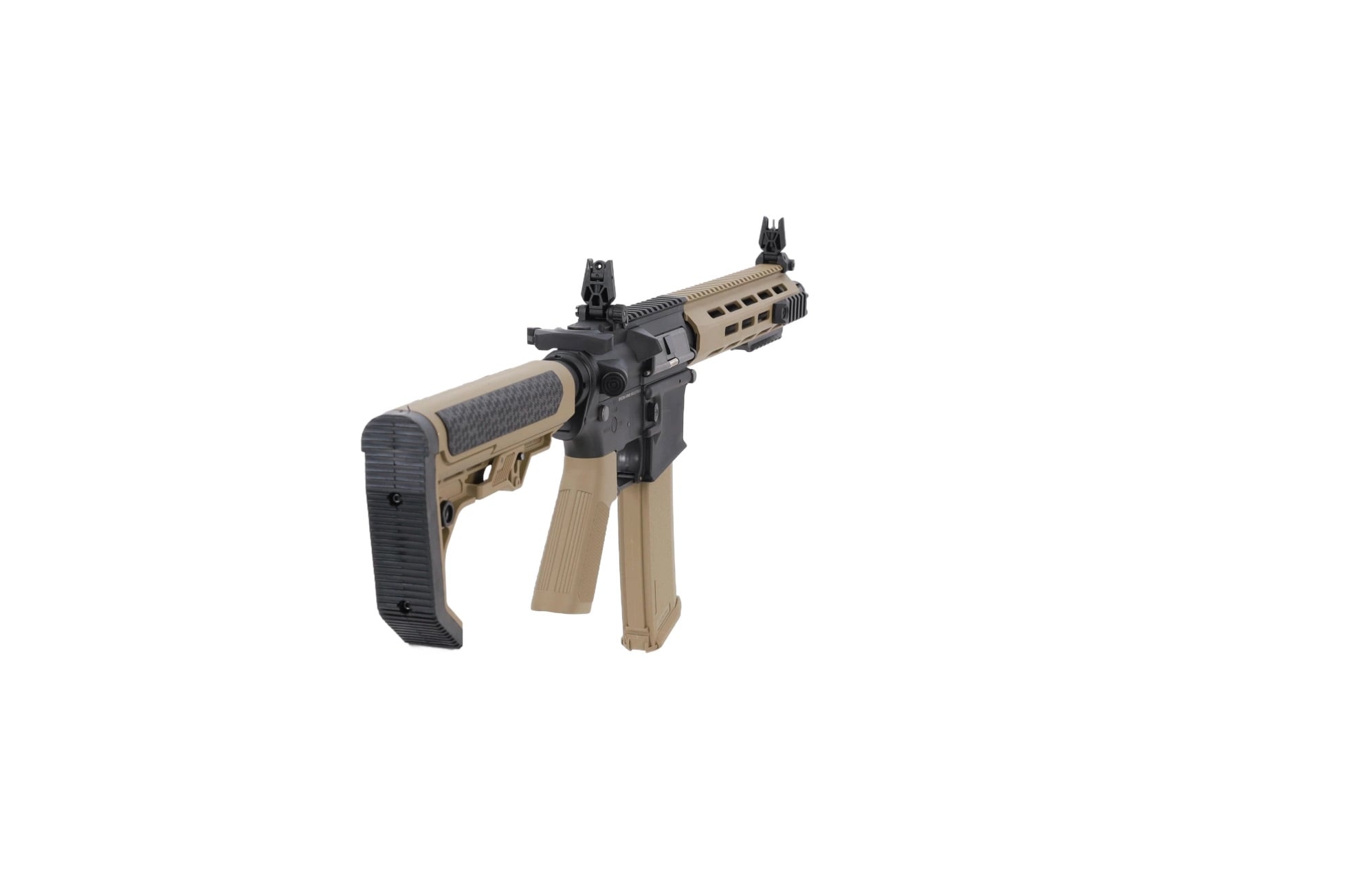 Karabinek szturmowy AEG Specna Arms SA-F03 FLEX Light Ops Stock HAL ETU Gen.2 - Half-Tan