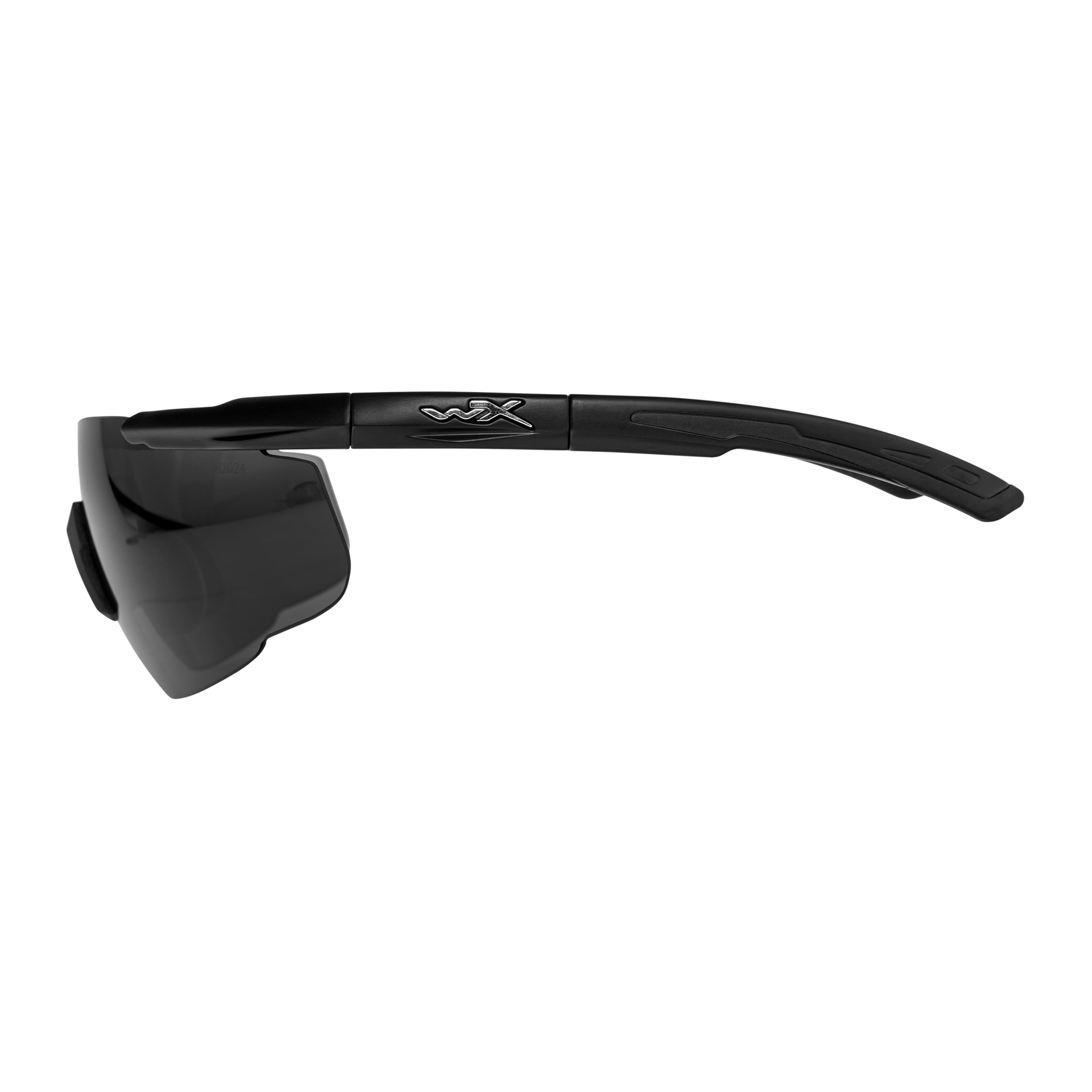Okulary taktyczne Wiley X Saber Advanced Set 3in1 - Grey/Clear/Light Rust/Matte Black + Anti-Fog Cleaner Kit - zestaw