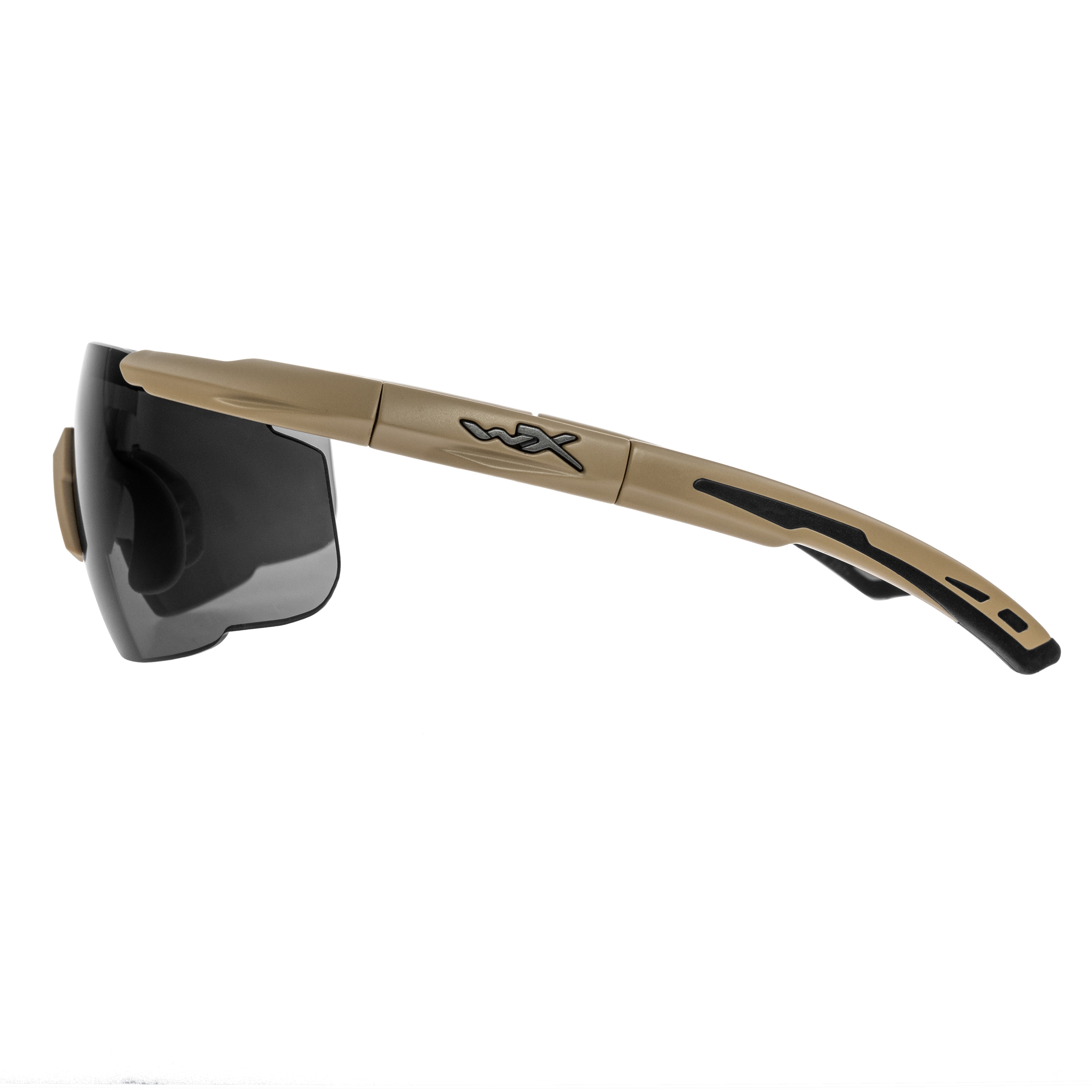 Тактичні окуляри Wiley X Saber Advanced Set 3in1 - Grey/Clear/Light Rust/Tan + Anti-Fog Cleaner Kit - набір
