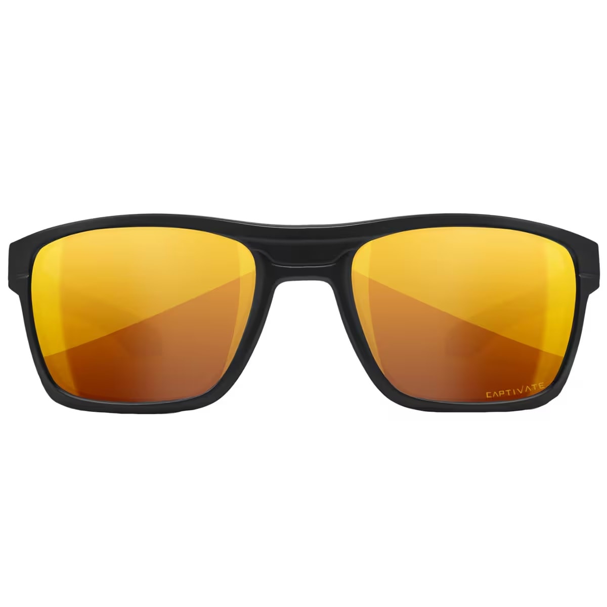 Okulary taktyczne Wiley X Kingpin - Captivate Polarized Bronze Mirror/Matte Black + Anti-Fog Cleaner Kit - zestaw