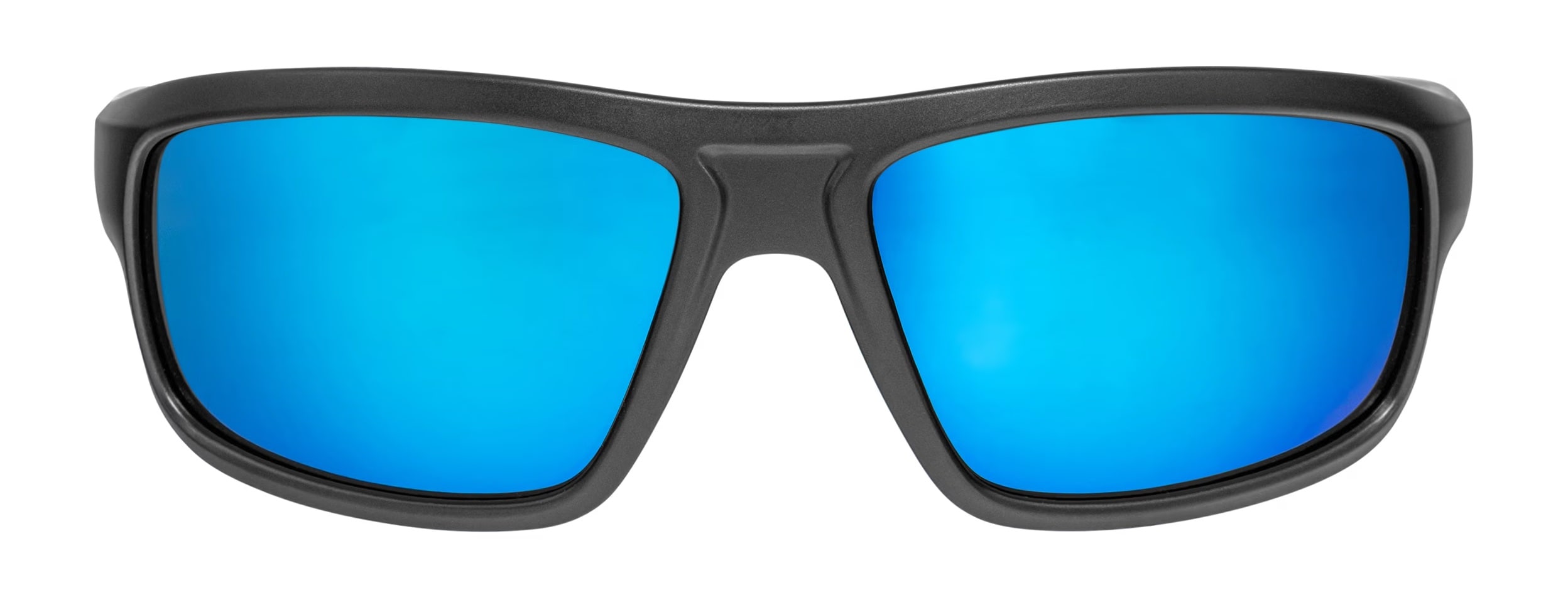 Okulary taktyczne Wiley X Contend - Captivate Polarized Blue Mirror/Matte Graphite + Anti-Fog Cleaner Kit - zestaw