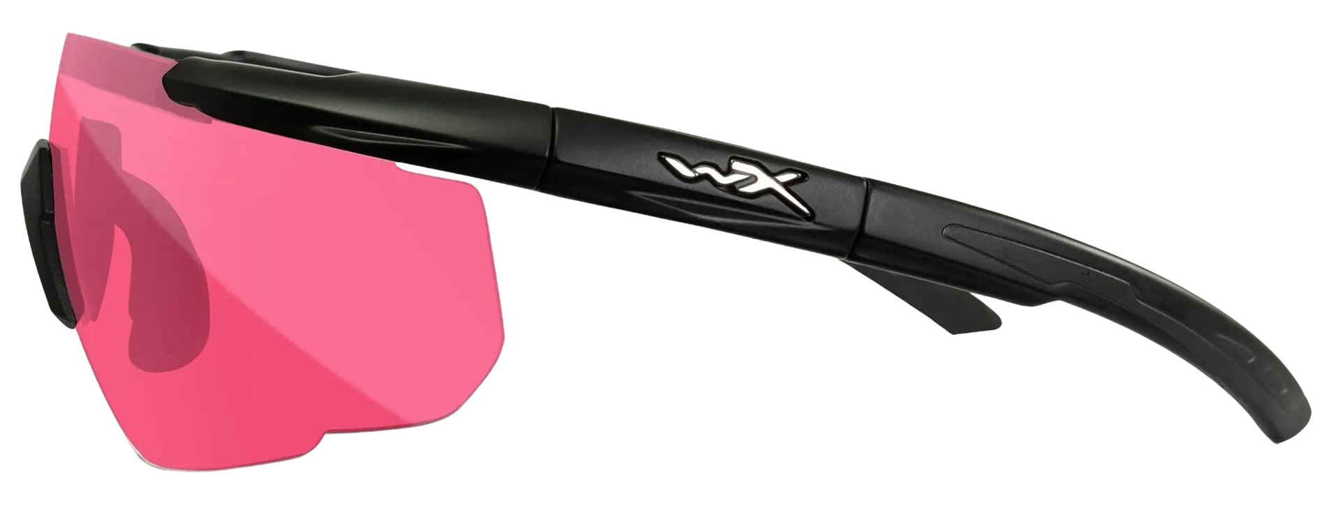 Okulary taktyczne Wiley X Saber Advanced - Vermillion/Matte Black + Anti-Fog Cleaner Kit - zestaw