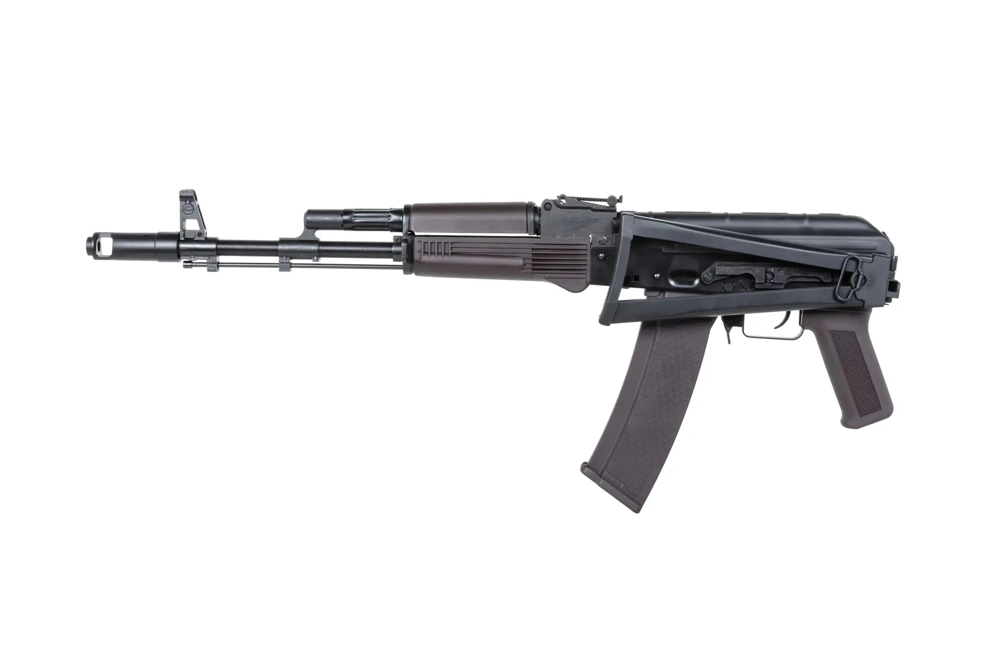 Karabinek szturmowy AEG Specna Arms SA-PJ11 Prime Aster V3 SE ETU Dark Matter High Speed 27k - Śliwkowy