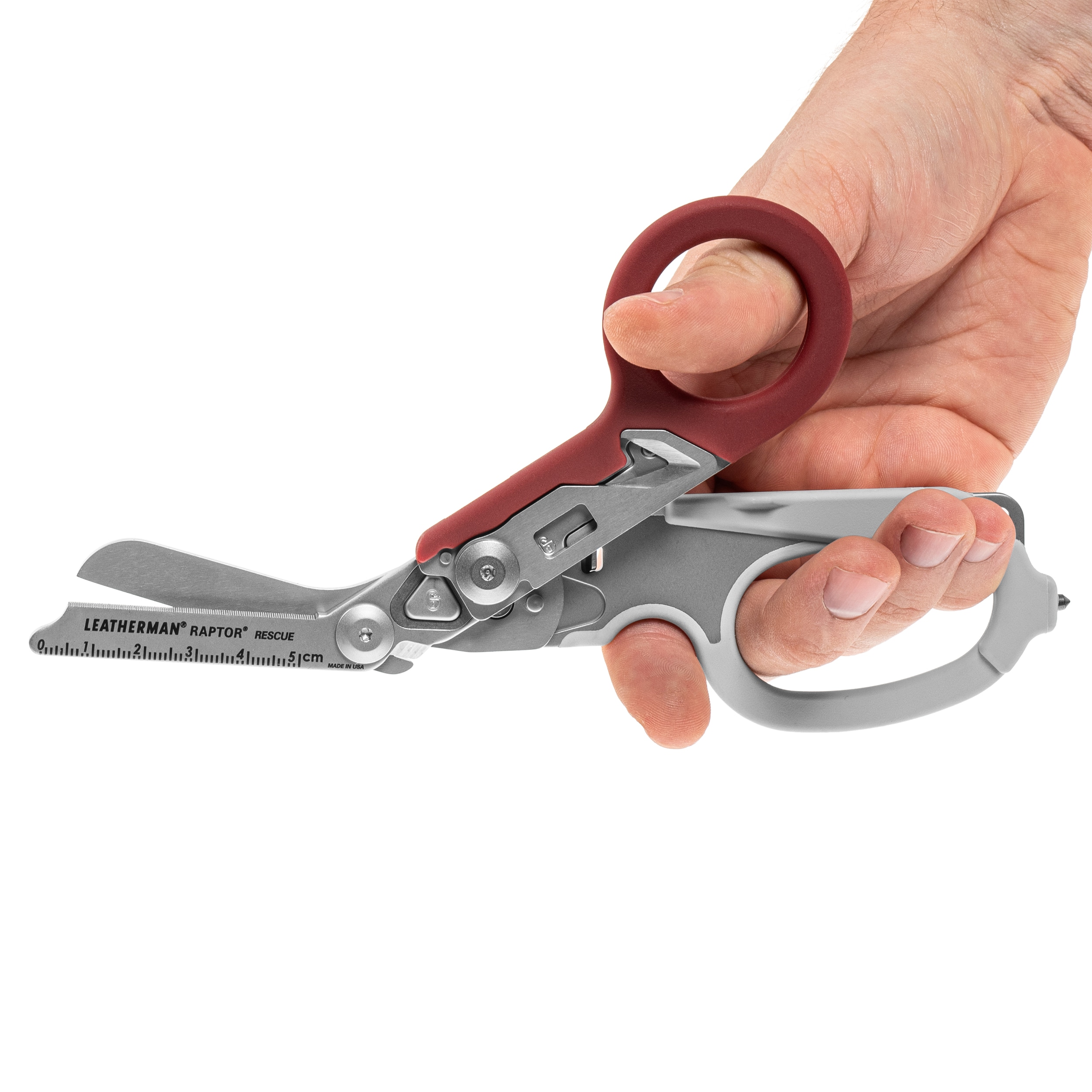 Multitool Leatherman Raptor Rescue Garnet