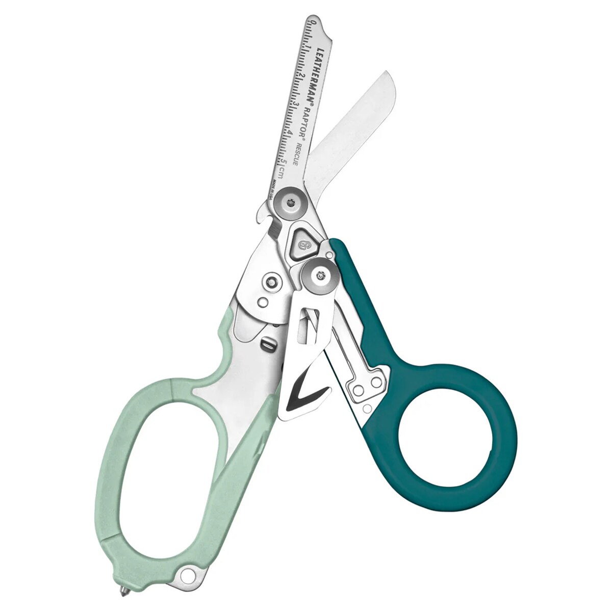 Multitool Leatherman Raptor Rescue Icy Mint z kaburą Utility
