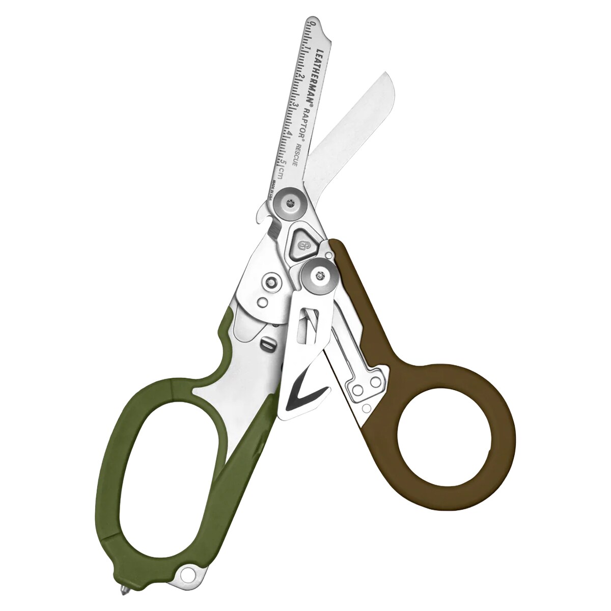 Multitool Leatherman Raptor Rescue Woodland z kaburą Utility