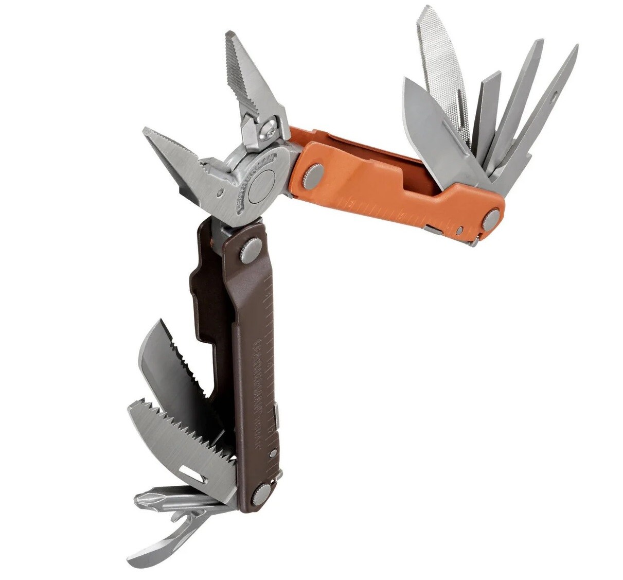 Multitool Leatherman Rebar Burnt Sienna z kaburą