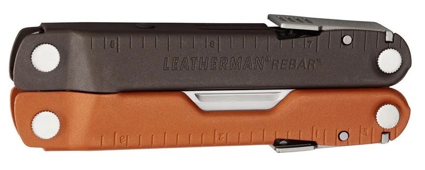 Multitool Leatherman Rebar Burnt Sienna z kaburą