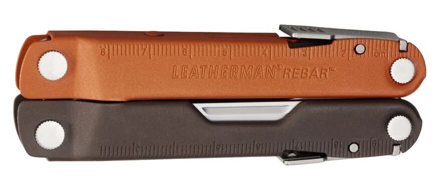 Multitool Leatherman Rebar Burnt Sienna z kaburą