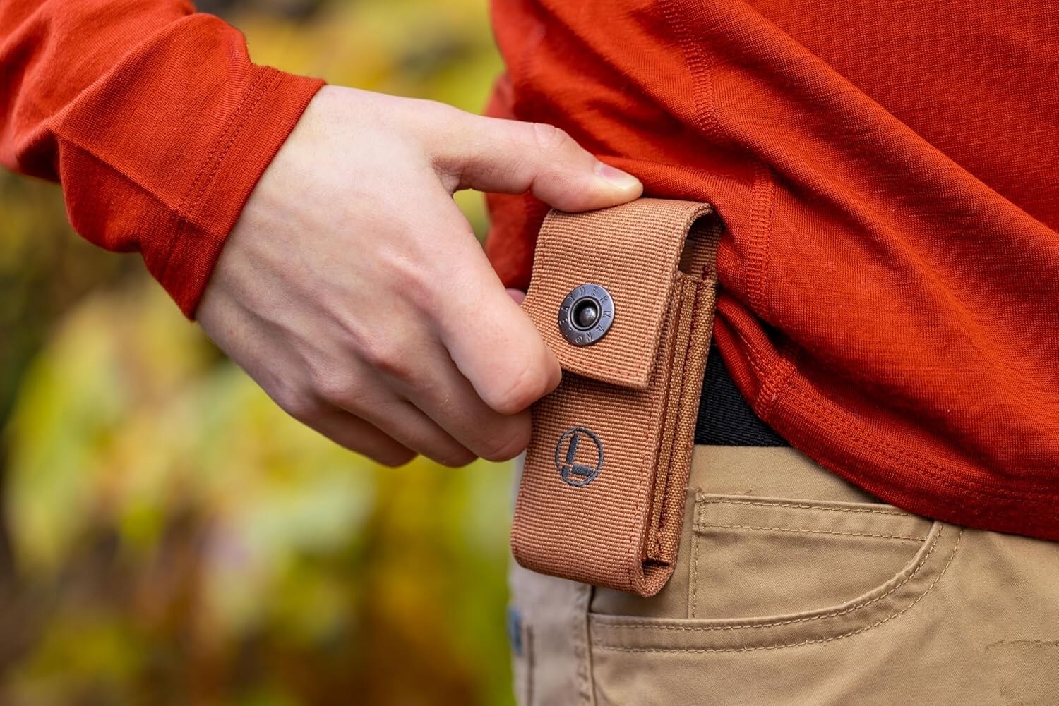 Multitool Leatherman Rebar Burnt Sienna z kaburą