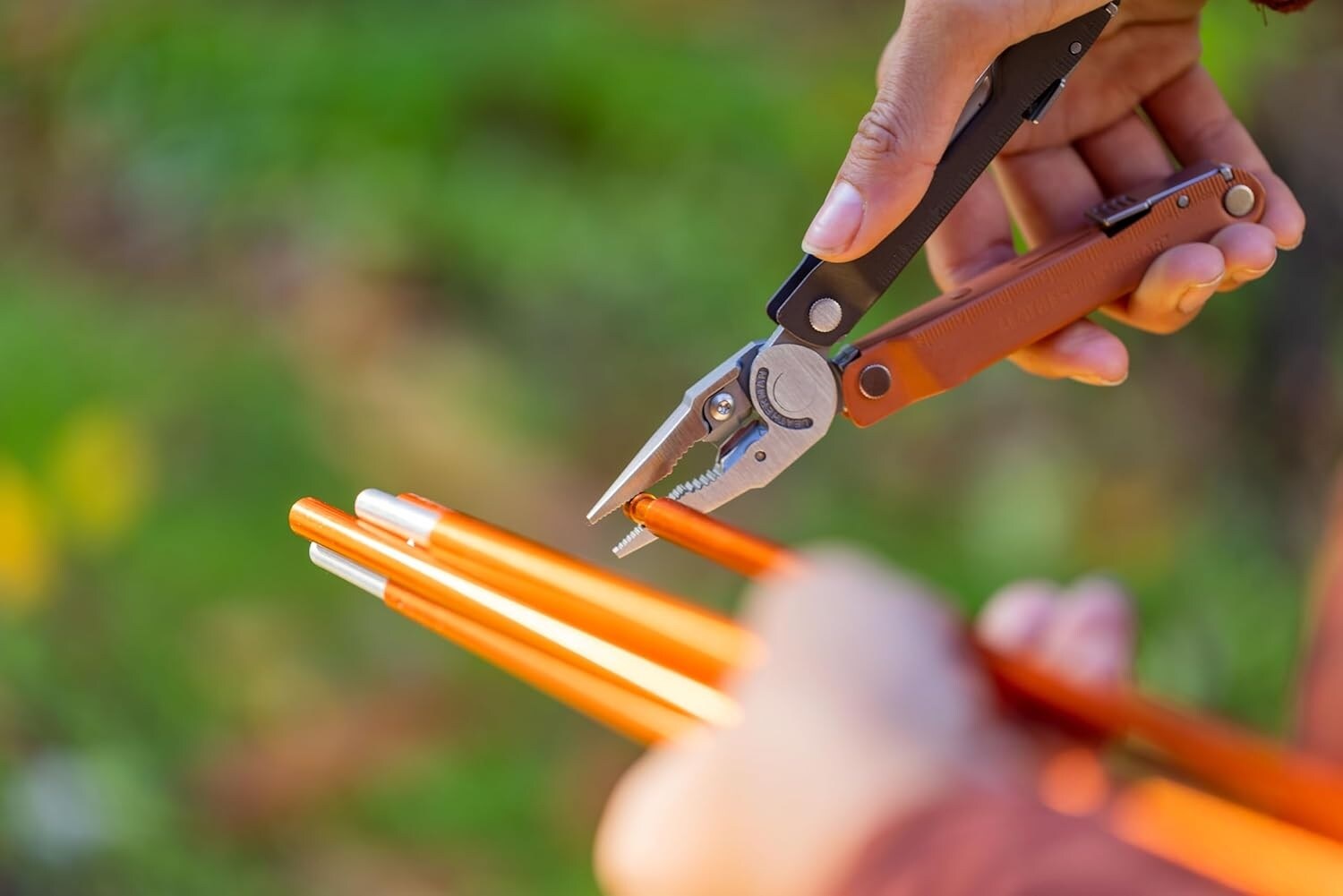 Multitool Leatherman Rebar Burnt Sienna z kaburą