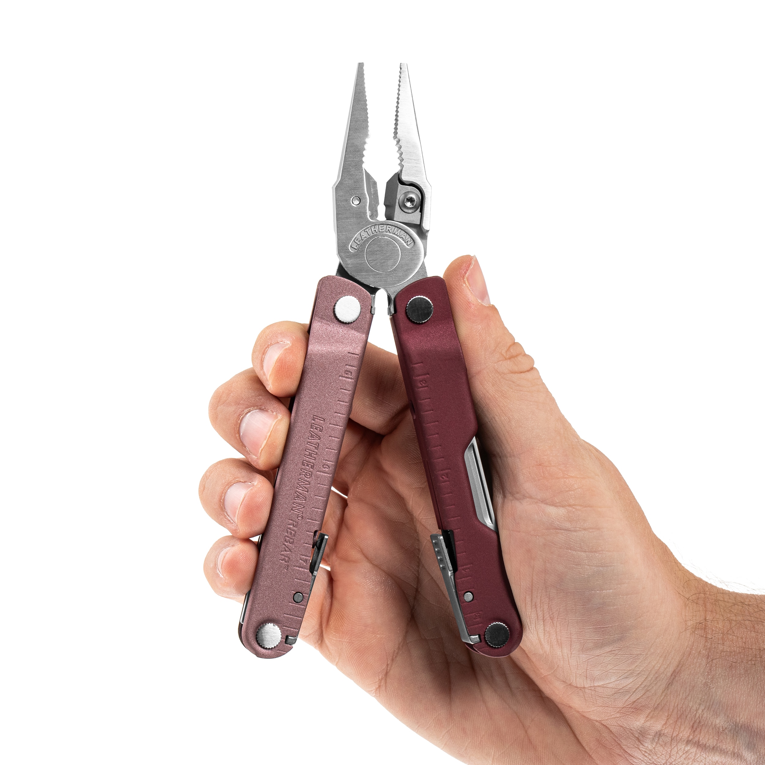 Multitool Leatherman Rebar Heathered Cranberry
