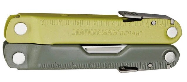 Multitool Leatherman Rebar Mossy Slate z kaburą