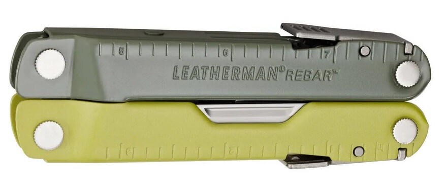 Multitool Leatherman Rebar Mossy Slate z kaburą