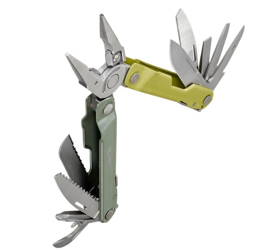 Multitool Leatherman Rebar Mossy Slate z kaburą
