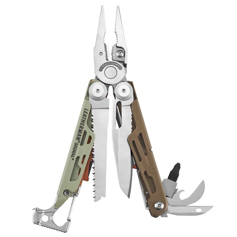 Multitool Leatherman Signal Mesa Verde z kaburą
