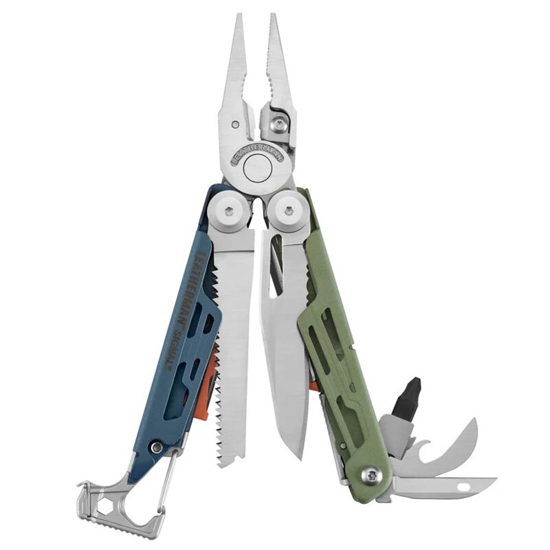 Multitool Leatherman Signal Tundrascape z kaburą