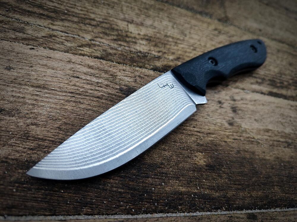 Nóż LKW Mauler VG-10 Damast - Black G10