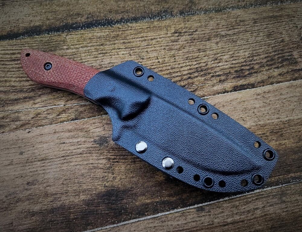 Nóż LKW Mauler VG-10 Damast - Brown Micarta