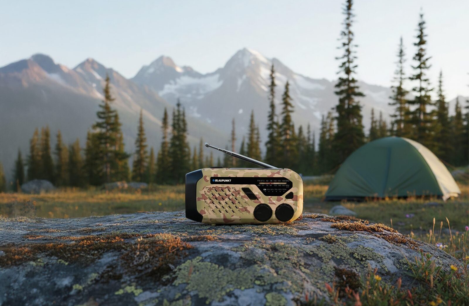 Radio alarmowe Blaupunkt ER10 - Desert