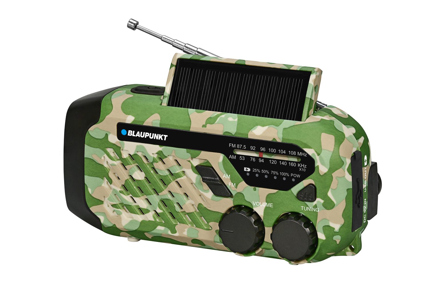 Radio alarmowe Blaupunkt ER10 - Green