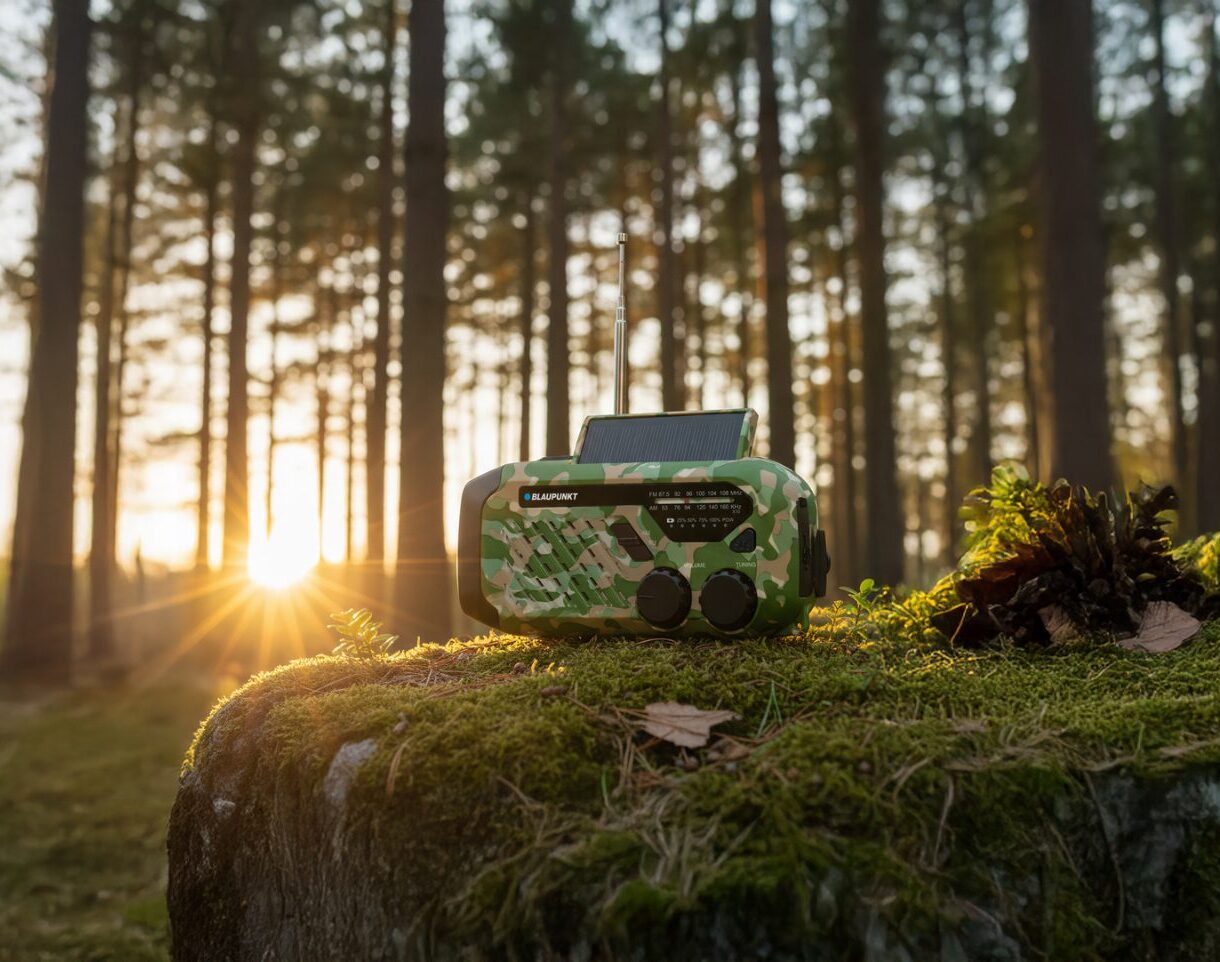 Radio alarmowe Blaupunkt ER10 - Green