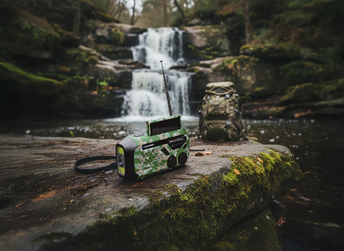 Radio alarmowe Blaupunkt ER10 - Green