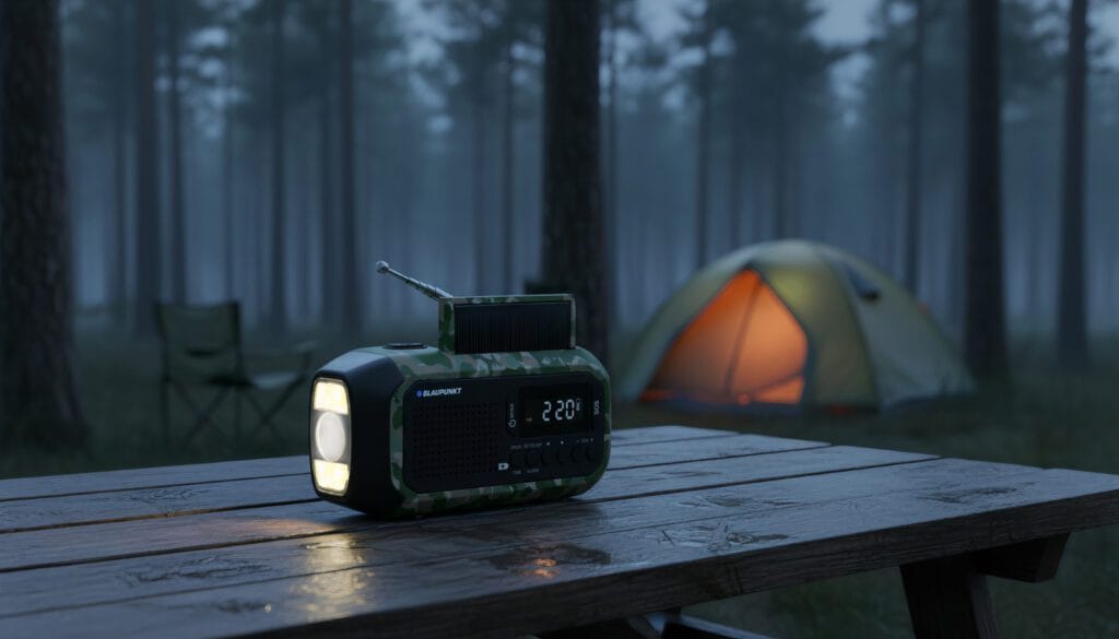 Radio alarmowe Blaupunkt ER20 - Green Camo